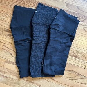 Three Lululemon Align Legging Bundle